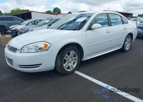 2012 Chevrolet Impala Lt z USA, uszkodzony, nr VIN 2G1WB5E30C1140040